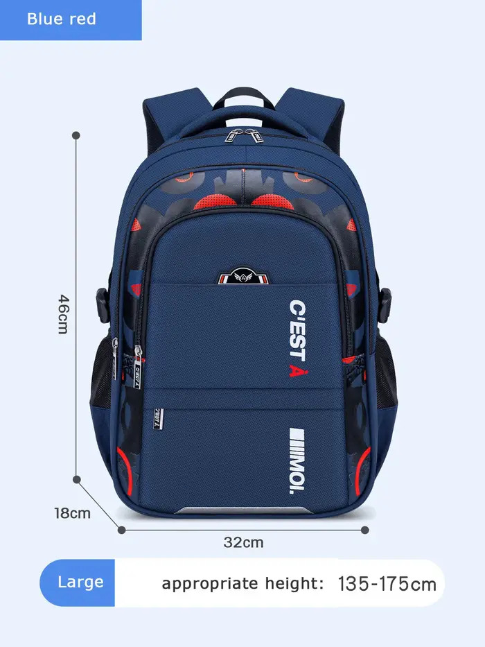 Sac à Dos d'École Orth4WD pour Adolescent Fille et Garçon