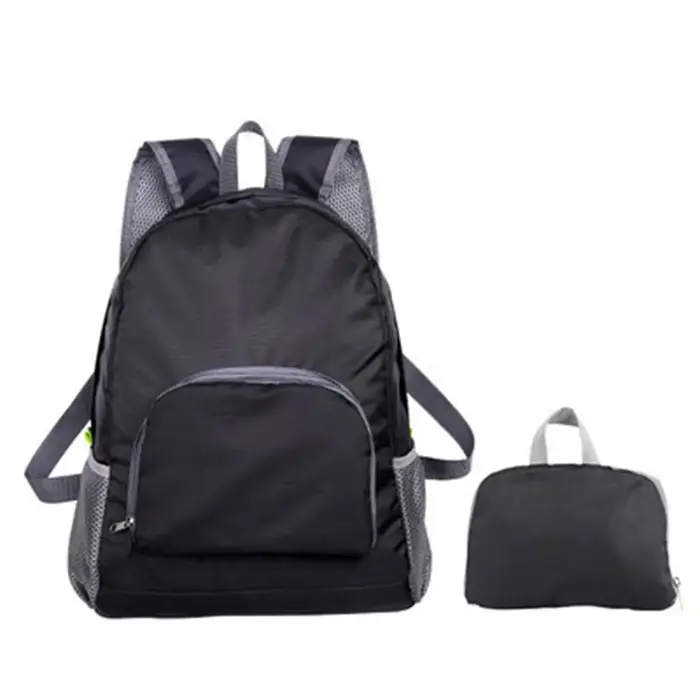 Sac à dos pliable multifonctionnel pour le voyage et les loisirs en plein air, sac à dos de sport lé