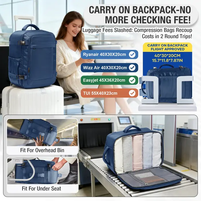 Bagage à main Ryanair 40x30x20