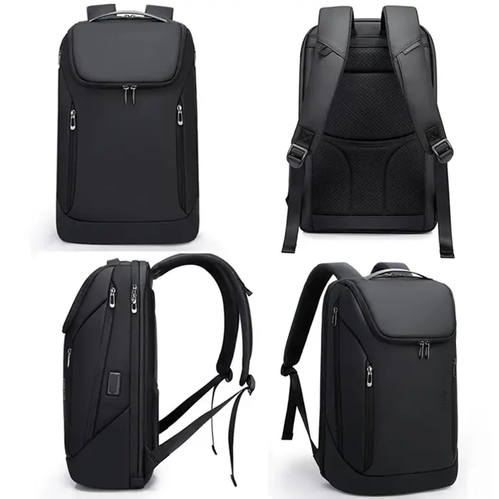 BANGE Anti-vol étanche sac à dos pour ordinateur portable 17 sac d'ordinateur voyage affaires randon