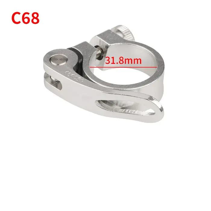 Collier de serrage pour tige de dégager de vélo en alliage d'aluminium