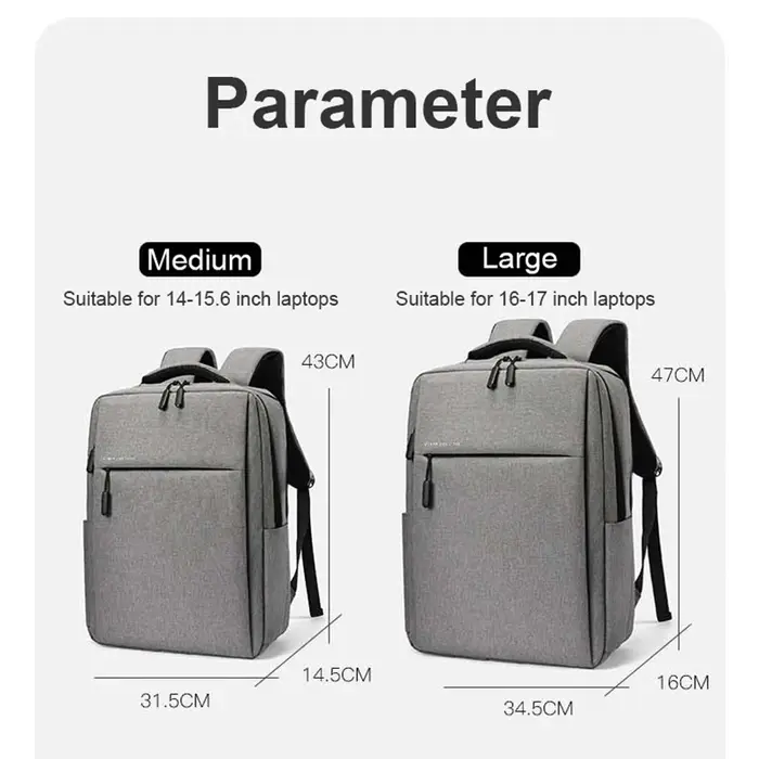 Sac à dos étanche pour ordinateur portable pour homme