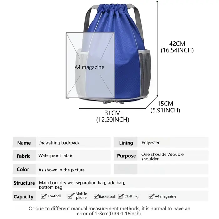Sac à dos de sport Loogdeel pour femme