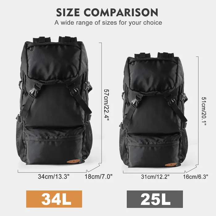 Sac de randonnée surdimensionné de grande capacité