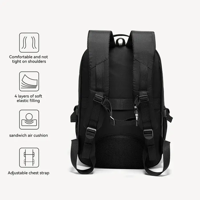 VOLUNTEER sac à dos pour ordinateur portable pour hommes affaires collège école