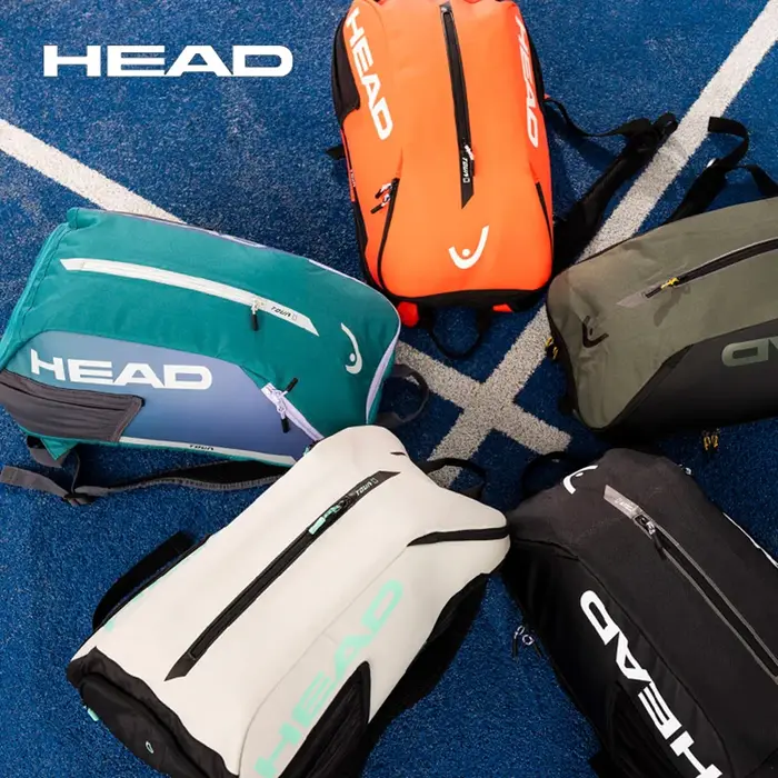 Original HEAD TOUR série sac de Tennis 2-Pack sac à dos professionnel adulte raquettes à bandoulière sport Fitness sacs
