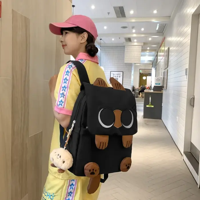 Sac à dos chat siamois pour étudiant