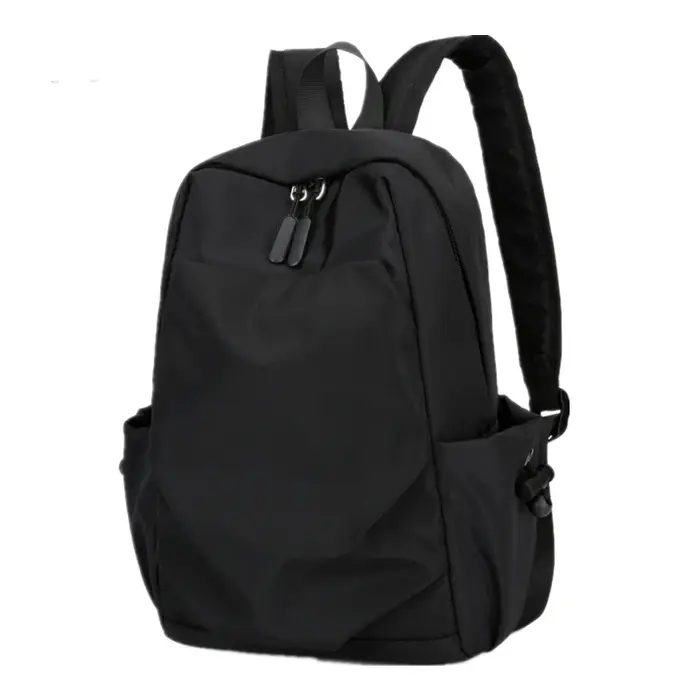 Mini sac à dos pour hommes, petit sac d'école à bandoulière noir pour hommes, toile de styliste, étanche, sport, voyage, 2024