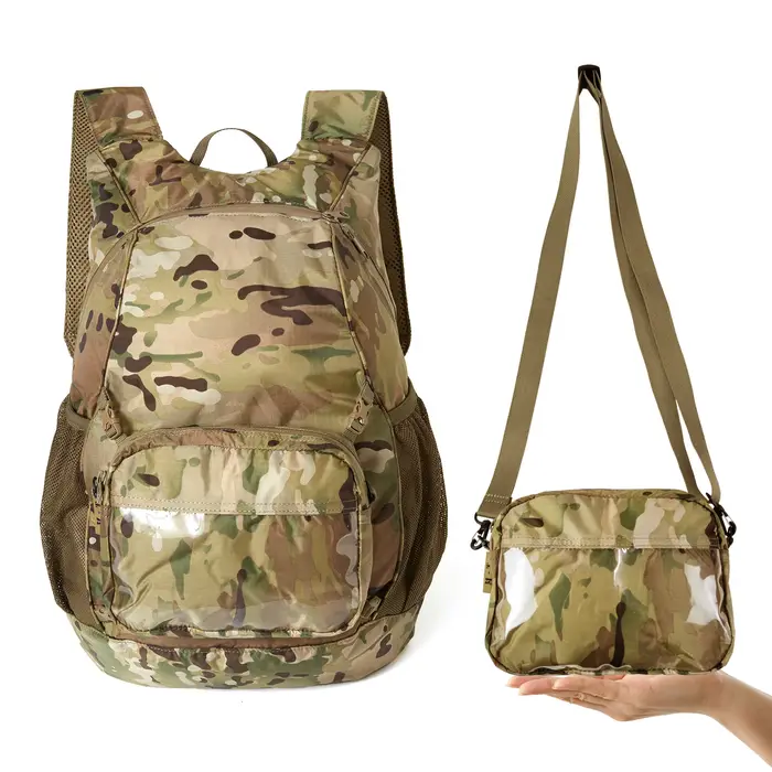 MT militaire pliable Day Pack Portable sac à dos ensemble 30L ultra-léger voyage en plein air randonnée sacs avec ceinture