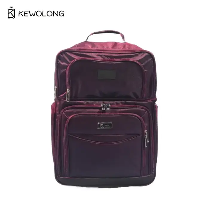 2 tailles en 1 sac de cabine! 14" expande à 20" bagage à main approuvé par la compagnie aérienne pour les voyages