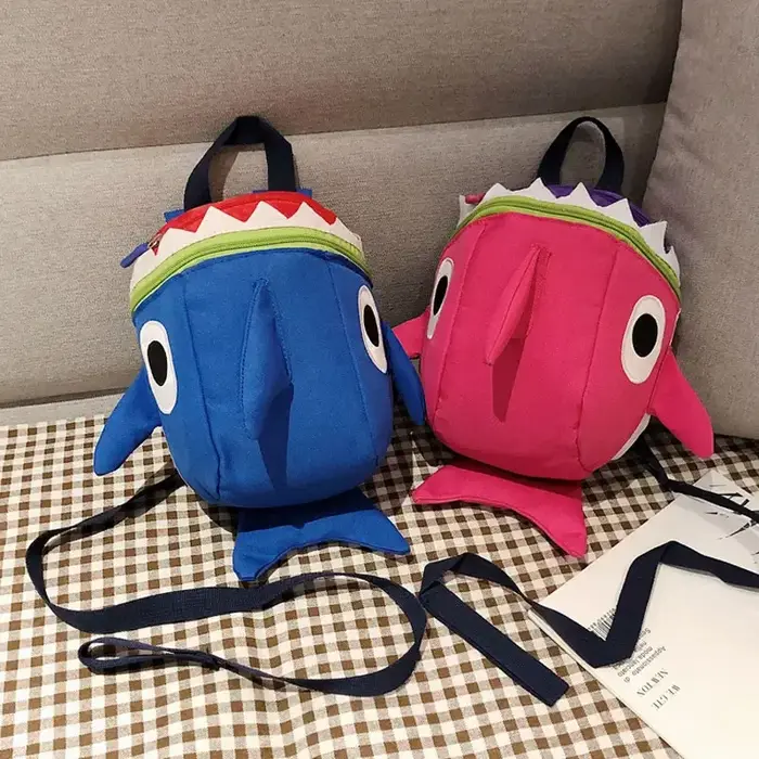 Sac à dos d'école Anti-perte de dessin animé pour enfants-sac de maternelle léger pour garçons et filles