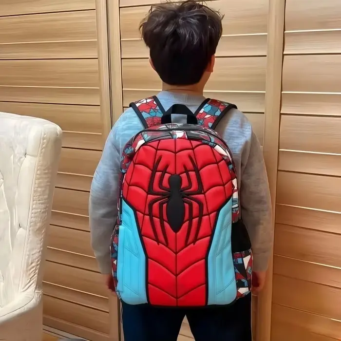 Sac à dos scolaire ergonomique léger et respirant de grande capacité pour étudiants