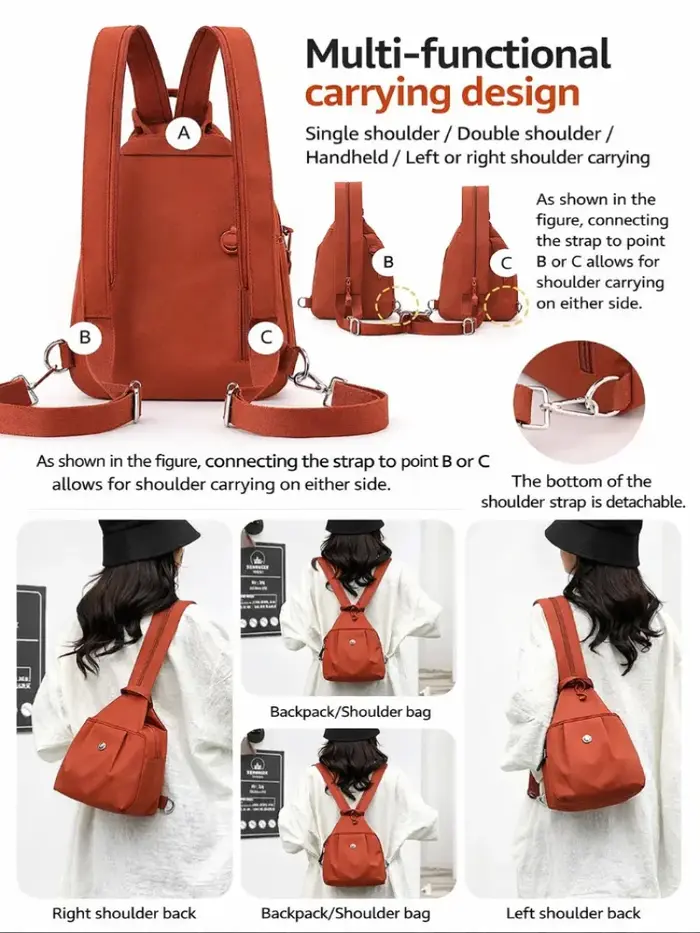 Mini sac à dos léger pour femme
