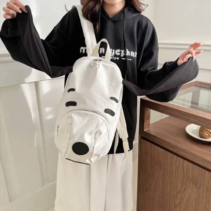 Nouveau sac à dos de voyage polyvalent décontracté de grande capacité à la mode 2024 sac à dos concis mignon