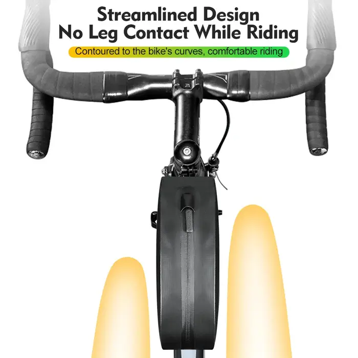 NEWBOLER sac de vélo de gravier sac de Tube supérieur