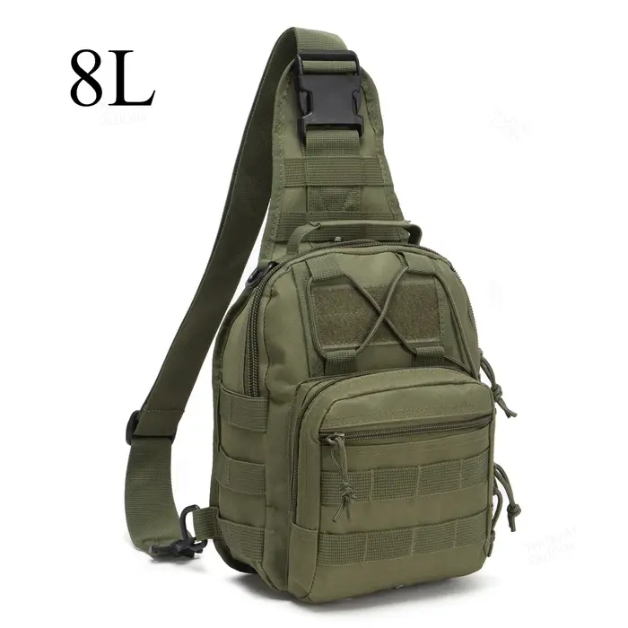Sac tactique d'extérieur 8L/15L, sac à dos de Sport militaire, sac à dos à bandoulière, sac tactique