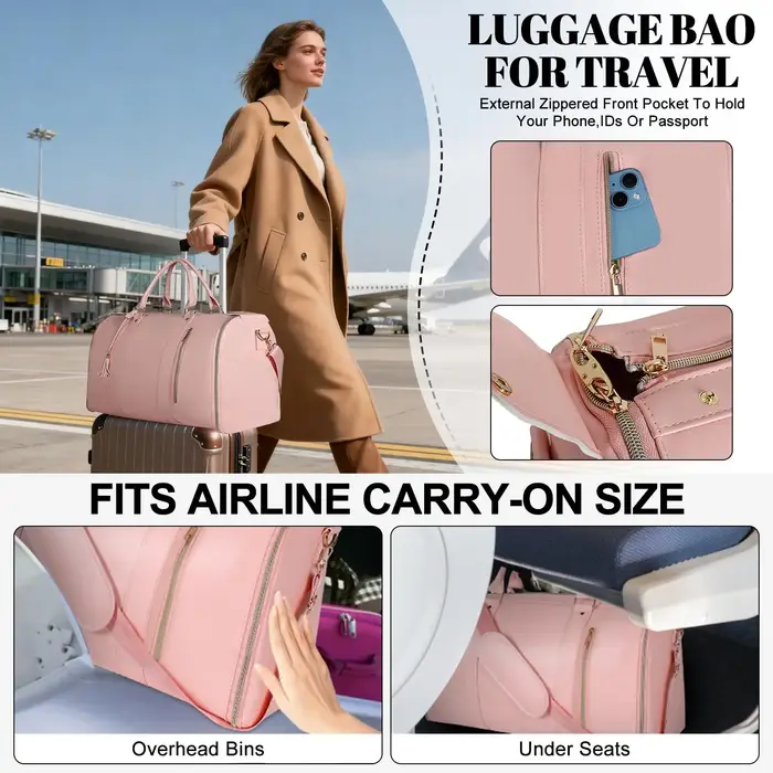Sac de voyage 2 en 1 pour vêtements