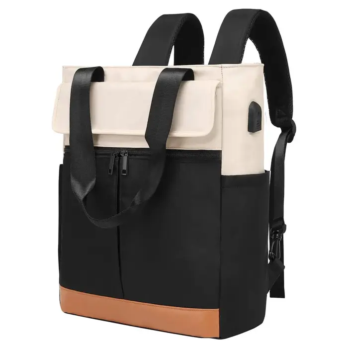 Sac à dos étanche pour femme, ordinateur portable, grande capacité, sacs initiés, chargement USB, sa