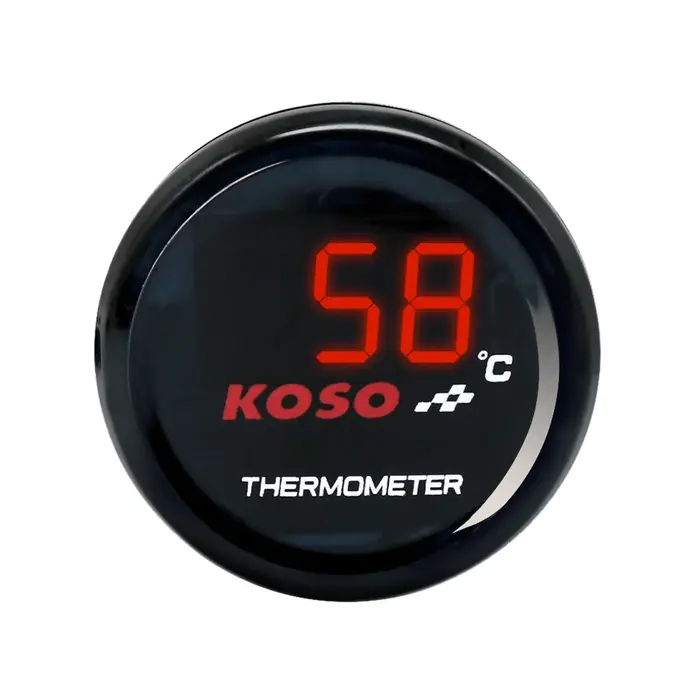 ZSDTRP universel KOSO i-GEAR compteur étanche rouge/bleu LCD affichage numérique 12V